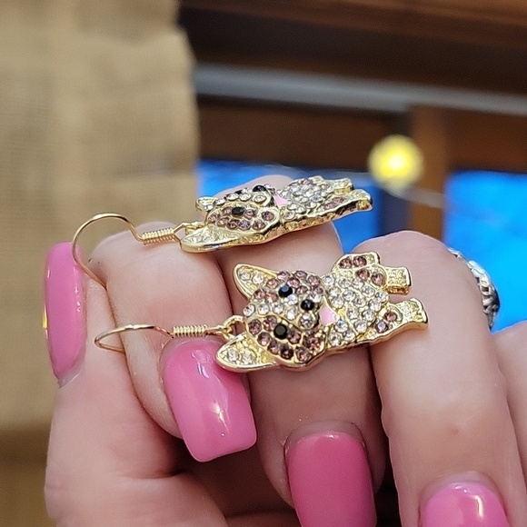 CORGI Shimmer Drop Earrings - Picture 5 of 7